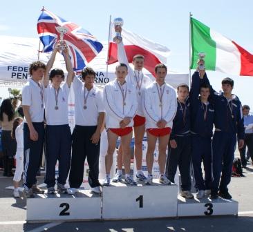 Team Competition: 1 Poland - 2 Great Britain - 3 Azzurra