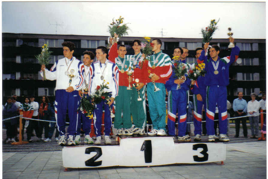 Podio Mondiali Juniores 1997