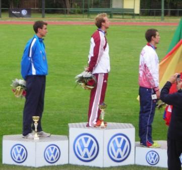 Podio Europei Juniores 2007 - Argento Riccardo De Luca 
